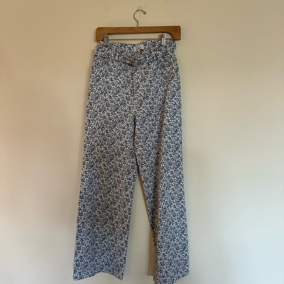 NWT & Other Stories Floral Print Wide-Leg Pants - Size 4 - Picture 5 of 8
